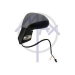 SPECCHIO RETROVISORE ELETTRICO PEUGEOT 207 06>12 SINISTRO VERNICIABILE CON FANALE TERMICO