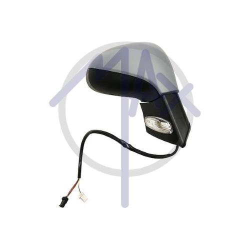 SPECCHIO RETROVISORE ELETTRICO PEUGEOT 207 06>12 DESTRO VERNICIABILE FANALE SENSOR TE RIPIEG TERMICO