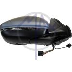 SPECCHIO RETROVISORE ELETTRICO OPEL CORSA F 19 - PEUGEOT 208 19 SINISTRO VERNICIABILE FANA L/CORT RIPIEG TERMICO 10PIN