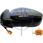 SPECCHIO RETROVISORE ELETTRICO PEUGEOT 308 13>17 SX VERNICIAB FANA L/CO RIPIEG TERMICO 10PIN