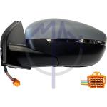 SPECCHIO RETROVISORE ELETTRICO PEUGEOT 308 17>21 SX VERNICIABILE FANA L/CORT RIPIEG TERMICO