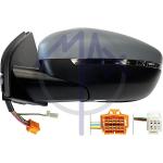 SPECCHIO RETROVISORE ELETTRICO PEUGEOT 308 17>21 SX VERNICIABILE FANA L/CORT RIPIEG BLIS TERMICO