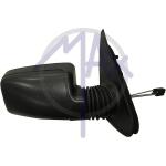 SPECCHIO SPECCHIETTO RETROVISORE PEUGEOT 405 1990-1995 DESTRO MECC NERO