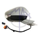 SPECCHIO RETROVISORE ELETTRICO PEUGEOT 508 11>14 DX VERNICIABILE FANA L/CORT SENS RIPIEG MEMO TERMICO 16PIN