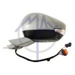 SPECCHIO RETROVISORE ELETTRICO PEUGEOT 508 11>14 SX VERNICIABILE FANA L/CORT RIPIEG TERMICO 10PIN