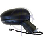 SPECCHIO RETROVISORE ELETTRICO RENAULT CLIO V 19 DESTRO NERO FANA SENSOR TEMP TERMICO 9PIN