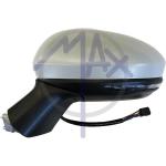 SPECCHIO RETROVISORE ELETTRICO RENAULT CLIO V 19 SINISTRO VERNICIABILE FANA TERMICO 7PIN