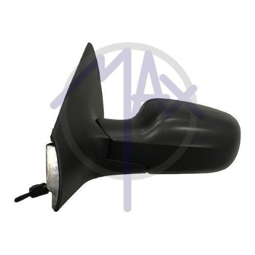 SPECCHIO RETROVISORE MECCANICO RENAULT MEGANE II SERIE 2 06>09 - RENAULT MEGANE II 03>06 SINISTRO NERO