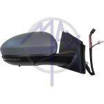 SPECCHIO RETROVISORE ELETTRICO RENAULT MEGANE IV DAL 2015 DX VERNICIABILE RIPIEGAB L/CORT SENSOR TEMP BLIS FAN TERM 15PIN