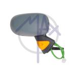 SPECCHIO RETROVISORE ELETTRICO RENAULT MODUS 05>08 DESTRO VERNICIABILE FANA AMBRA SENSORE TEMP TERMICO