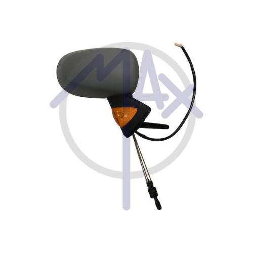 SPECCHIO RETROVISORE MECCANICO RENAULT MODUS 05>08 DESTRO VERNICIABILE FANA AMBRA SENSOR TEMP