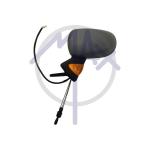 SPECCHIO RETROVISORE MECCANICO RENAULT MODUS 05>08 SINISTRO VERNICIABILE FANA AMBRA