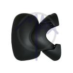 SPECCHIO RETROVISORE MANUALE OPEL VIVARO A 01>14 - RENAULT TRAFIC II 02>14 DESTRO NERO (DOPPIO VETRO)
