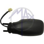 SPECCHIO RETROVISORE ELETTRICO ROVER SERIE 200 DAL 1995 AL 2000 SINISTRO NERO TERMICO