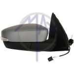 SPECCHIO RETROVISORE MECCANICO SKODA FABIA DAL 2015 DESTRO VERNICIABILE FANA 2PIN