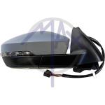 SPECCHIO RETROVISORE ELETTRICO SKODA OCTAVIA 13>17 DX VERNICIABILE FANA L/COR RIPIEG TERMICO 11PIN