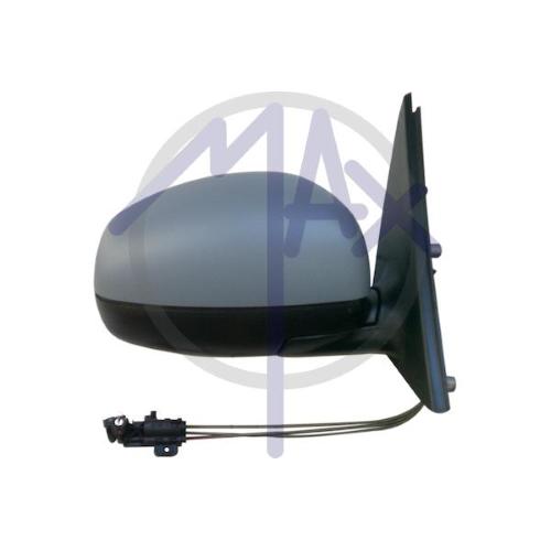SPECCHIO RETROVISORE MECCANICO SKODA ROOMSTER DAL 2006 DESTRO VERNICIABILE