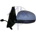 SPECCHIO RETROVISORE ELETTRICO SKODA ROOMSTER DAL 2006 SINISTRO VERNICIABILE TERMICO