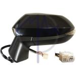 SPECCHIO RETROVISORE ELETTRICO TOYOTA COROLLA E210 2019 SINISTRO NERO VERNICIABILE FANA 5PIN