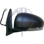SPECCHIO RETROVISORE ELETTRICO TOYOTA IQ 09 SINISTRO VERNICIABILE FANA 5PIN