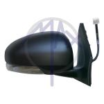 SPECCHIO RETROVISORE ELETTRICO TOYOTA IQ 09 DESTRO VERNICIABILE FANA TERMICO 6PIN