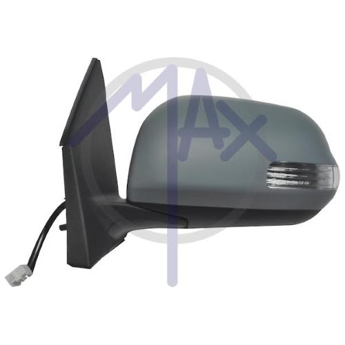 SPECCHIO RETROVISORE ELETTRICO TOYOTA RAV 4 DAL 2009 AL 2013 SINISTRO VERNICIABILE FANA RIPIEG 7PIN