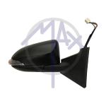 SPECCHIO RETROVISORE ELETTRICO TOYOTA COROLLA DAL 2011 AL 2014 DESTRO NERO FANA TERM 7PIN