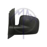 SPECCHIO RETROVISORE MANUALE VOLKSWAGEN CADDY 04>15 SINISTRO NERO (VETRO SINGOLO)
