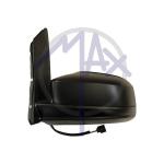 SPECCHIO RETROVISORE ELETTRICO VOLKSWAGEN CADDY 15>20 SINISTRO NERO TERMICO 5PIN