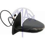 SPECCHIO RETROVISORE ELETTRICO VOLKSWAGEN GOLF VI 09>12 SINISTRO VERNICIABILE FANA TERMICO 6PIN