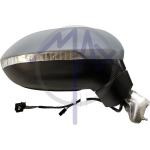 SPECCHIO RETROVISORE ELETTRICO VOLKSWAGEN PASSAT VII 14 DX VERNICIABILE FANA TERMICO 6PIN