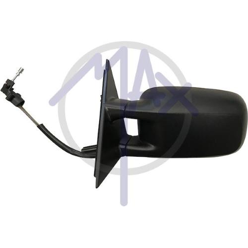 SPECCHIO RETROVISORE MECCANICO VOLKSWAGEN PASSAT II B3 88>93 - PASSAT II B4 93>96 SINISTRO NERO