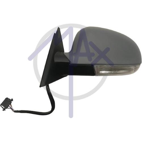 SPECCHIO RETROVISORE ELETTRICO VOLKSWAGEN PASSAT IV 04>05 SX VERNICIABILE C/FANA TERMICO