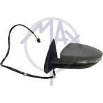 SPECCHIO RETROVISORE ELETTRICO VOLKSWAGEN PASSAT VI 10>14 SINISTRO VERNICIABILE FANA L/CORT TERMICO