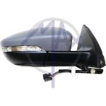 SPECCHIO RETROVISORE ELETTRICO VOLKSWAGEN PASSAT VI 10>14 DX VERNICIABILE FANA L/CORT RIPIEG MEMO TERMICO 13PIN