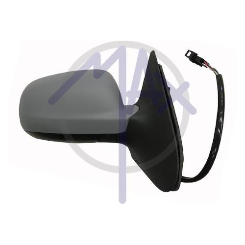 SPECCHIO RETROVISORE ELETTRICO VOLKSWAGEN POLO III SERIE 2 00>02 DESTRO VERNICIABILE TERMICO (GRANDE)