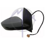 SPECCHIO RETROVISORE ELETTRICO VOLKSWAGEN POLO V 09>10 DX VERNICIABILE FANA TERMICO(CONNETTORE QUADRATO)