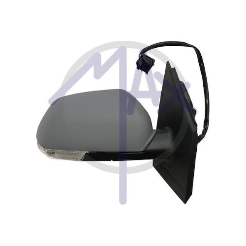 SPECCHIO RETROVISORE ELETTRICO VOLKSWAGEN POLO IV SERIE 2 05>09 DESTRO VERNICIABILE FANA TERMICO