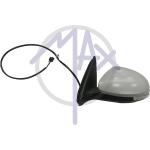 SPECCHIO RETROVISORE ELETTRICO VOLKSWAGEN TIGUAN 07>10 SX VERNICIABILE C/FANA TERMICO