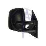SPECCHIO RETROVISORE MANUALE VOLKSWAGEN TRANSPORTER T4 90>03 DX NERO (VETRO SINGOLO)