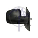 SPECCHIO RETROVISORE MANUALE VOLKSWAGEN TRANSPORTER T5 03>10 DX NERO (VETRO SINGOLO)