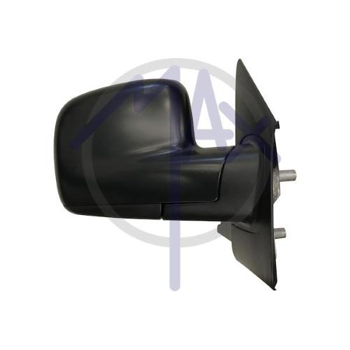 SPECCHIO RETROVISORE MANUALE VOLKSWAGEN TRANSPORTER T5 03>10 DX NERO (VETRO SINGOLO)