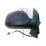 SPECCHIO RETROVISORE ELETTRICO VOLKSWAGEN TRANSPORTER T5 10>15 DX NERO TE(VETRO SINGOLO)5PIN