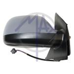 SPECCHIO RETROVISORE ELETTRICO VOLKSWAGEN TRANSPORTER T5 10>15 DX VERNICIABILE RIPIEG TERMICO(VETRO SINGOLO)7PIN