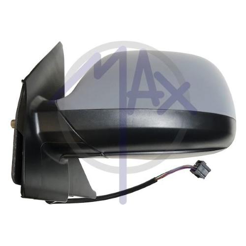 SPECCHIO RETROVISORE ELETTRICO VOLKSWAGEN TRANSPORTER T5 10>15 SX VERNICIABILE RIPIEG TERMICO(VETRO SINGOLO)7PIN