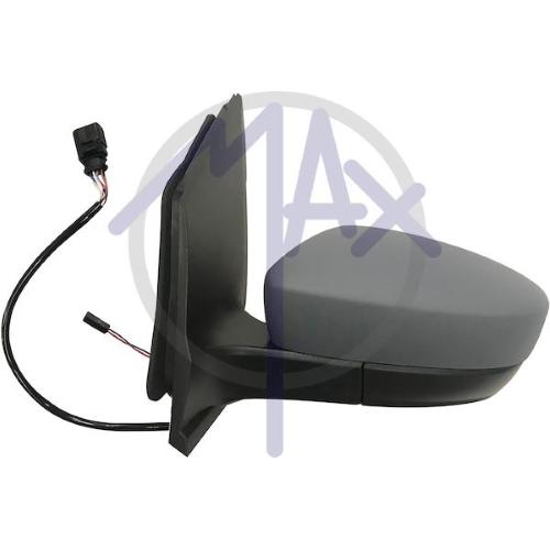 SPECCHIO RETROVISORE ELETTRICO SEAT MII 12 - SKODA CITIGO 12>17 - VOLKSWAGEN UP 12>16 SINISTRO VERNICIABILE TERMICO