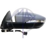 SPECCHIO RETROVISORE ELETTRICO VOLKSWAGEN PASSAT VI 10>14 SX VERNICIABILE FANA L/CORT RIPIEG MEMO TERMICO 13PIN