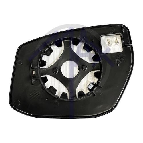 VETRO SPECCHIO RETROVISORE NISSAN PULSAR 2014 DESTRO CON PIASTRA TERM