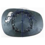 VETRO SPECCHIO RETROVISORE BMW SERIE 3 E90/E91 DAL 2009 - BMW SERIE 1 E87 DAL 2009 SINISTRO AZZURRATO TERMICO ASFERICO 2 PIN