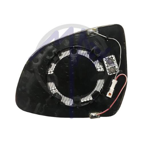 VETRO SPECCHIO RETROVISORE BMW X3 F25 '14-> BMW X5 F15 '13-> BMW X6 F16 '14->  DESTRO ASFERICO  TERMICO 4PIN FOTOCROMATICO